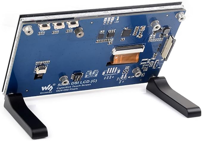 5 Inch DSI Touch Display for Raspberry Pi 5 IPS Panel 1024x600 Resolution Multi-Touch Adjustable Brightness