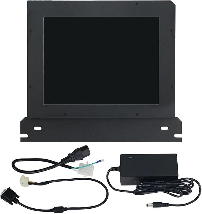 1pc MDT-1283-02 (MDT1283B-1A) CNC Monitor 12inch Monochrome Amber CRT Monitor Display Screen