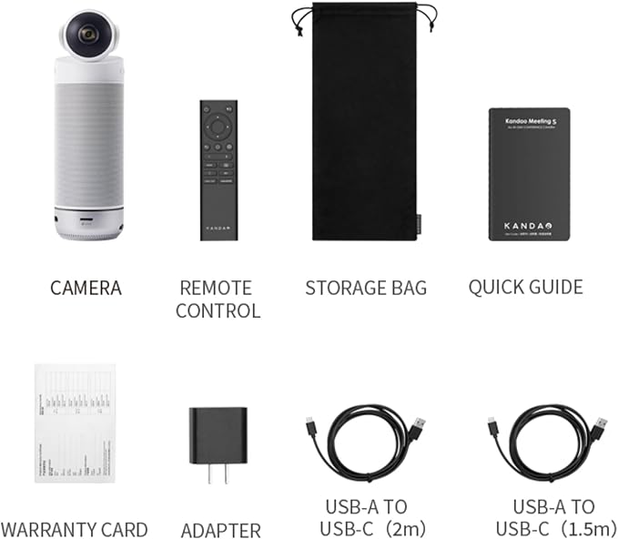 Kandao 257286 Camera Kandao Meeting S 180degree Conferencing Camera Retail