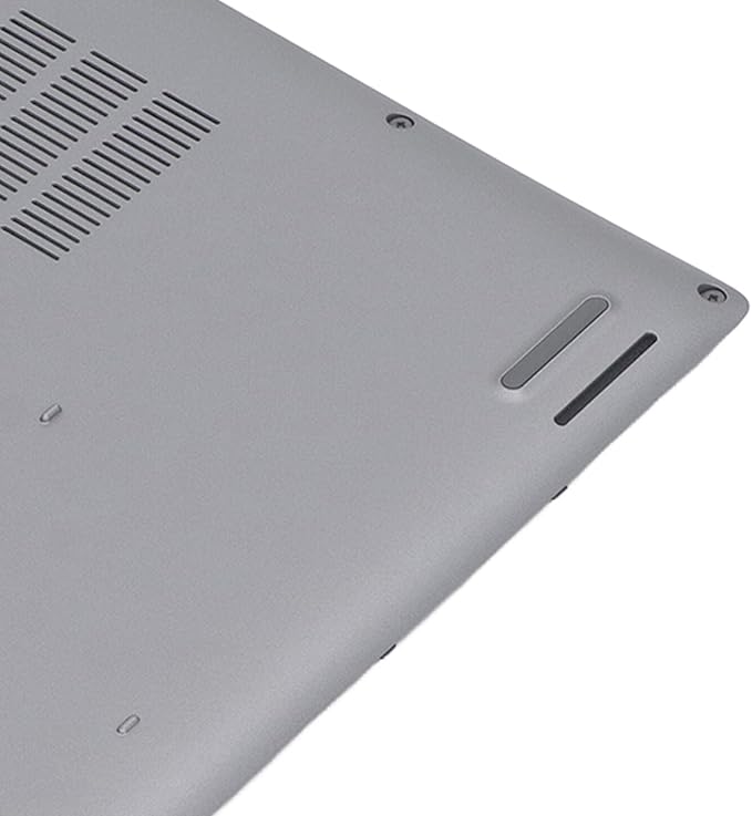 GOTOTOP Latitude 5420 E5420 Laptop Bottom Cover ABS Plastic Replacement Base Cover with Ventilation Design for Enhanced Cooling Silver