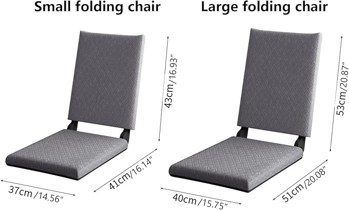 BTZHY Floor Chair Tatami Foldable Floor Chair Foldable Floor Chair with Back Support Foldable Meditation Floor Chair Portable Legless Chair Lazy Sofa for Bay Window Meditation ReadingApricotS