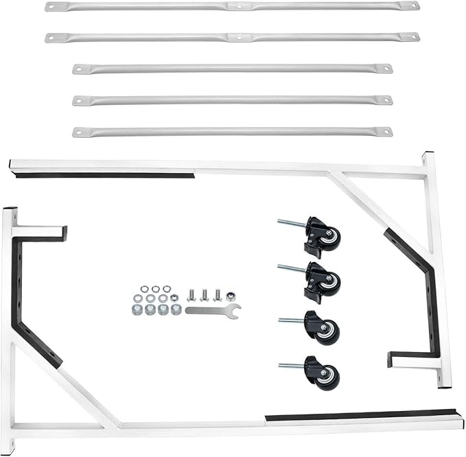 Hard Top Storage with Cover Bolts for Porschefor Benzfor Mazdafor Chevy White C1C2C3C4W121W113W194R107R129-Series TC107WHITE HS1000W MM0478