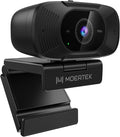 4K Webcam with Microphone 1080P 60fps Webcam for PC 8MP UHD 92° Wide Angle Len Automatic Light Correction USB Camera with Privacy Cover External Computer Camera for Meetings/Video Call