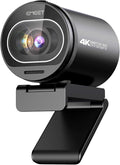 EMEET S600 4K Webcam for Streaming - Sony 1/2.55'' Sensor PDAF Autofocus 1080P@60FPS 2 Noise Reduction Mics Built-in Privacy Cover 73° FOV Streaming Camera for Live Commerce/Gaming/Beauty