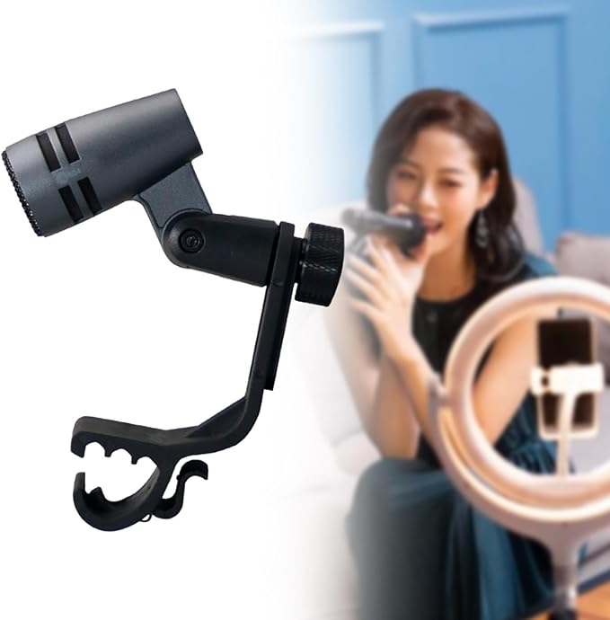 Generic Wired Dynamic MicProfessionalPercussion MicrophoneSturdySnare Drum Mic Clip on for Tom Musical Instruments Snare