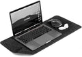 DELTAHUB - Minimalistic Felt Desk Protective Pad Anti-Fray Anti-Slip Easy to Clean Easy Glide Long Lasting Sleek Design Comfortable Resistant Desk Mat PC Mac Laptop - Small (11x25inch)