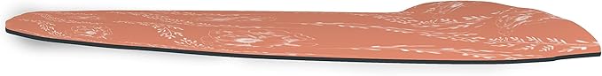 Ergonomic Mouse Pad with Wrist Rest Digital Printed Mouse Mat for Tendon Sheath Problems Non-Slip Base for Office and Home Size: 20 x 23 cm