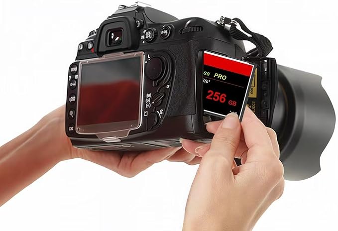 256GB UDMA 160MB/sHigh-Speed Transfer Large Capacity CF Card for Professional Photographers Videographers &amp Enthusiasts