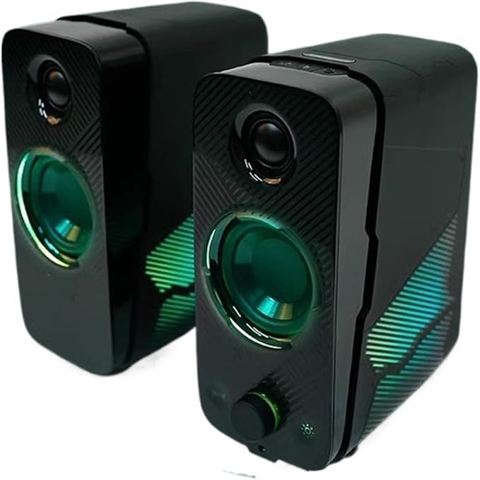 Game Speaker Computer Audio Dazzling Light Effect Esports Desktop 2.0 Audio Home Computer Audio