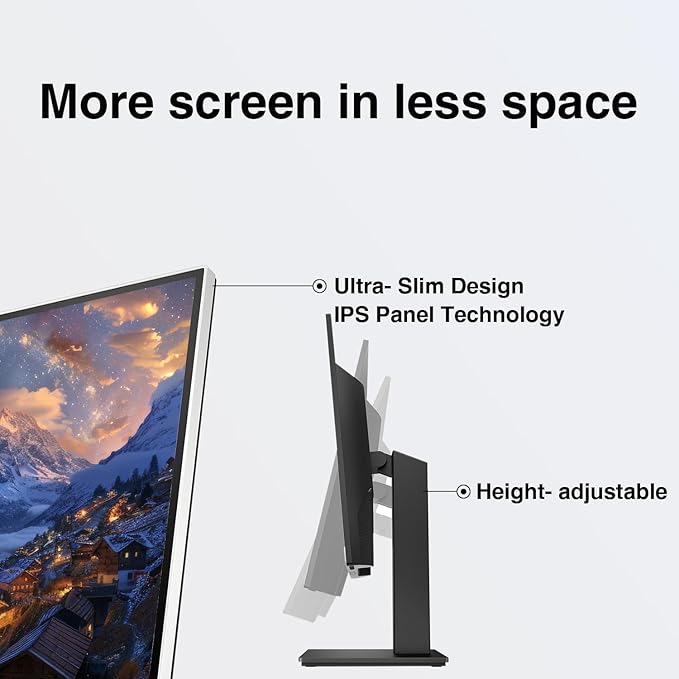 HP 27 QHD IPS Monitor with 5ms Response Time Anti Glare Flicker Free VESA Mount (100 x 100 mm) VGA HDMI &amp Dockztorm USB Port Expander Black/Silver Color 2 Pack
