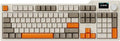 DAIDAI×AJAZZ AK35I V3 Full Size Hot Swap Mechanical Gaming Keyboard with Screen &amp Knob 2.4G/BT/USB-C Gasket Keyboard FR4 Plate 8000mAh Battery South Facing LED RGB (Avocado Axis)