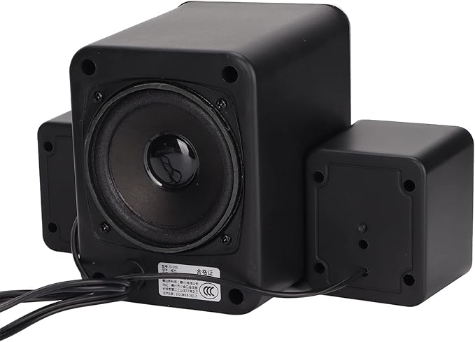 aqxreight USB Powered Desktop Speakers Computer Speakers with Subwoofer for PC Laptop Tablet Desktop Version Black White USB Powered Desktop SpeakerUSB Powered SpeakerComputer SpeakerUSB