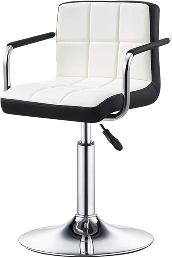Mlaea Classroom Dormitory Hotel Chair TV Station Laboratory Chair with A Flexible Lifting Rod Computer Racing Gaming Chair 38 * 44-56CM(Color:#2)