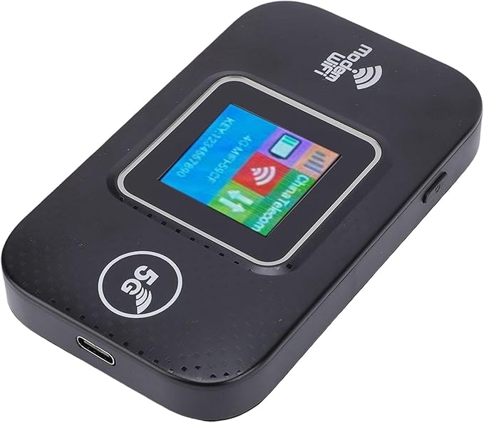 Yunseity 5G LTE Hotspot Router Stable Connection Fast Internet Speeds Multiband Support for Online ABS Material