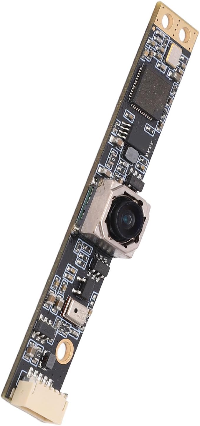 8MP Autofocus Camera Module with IMX179 Sensor USB2.0 Mini Webcam Board Black - Plug and Play High Resolution Video Ideal for Computers and Industrial Use