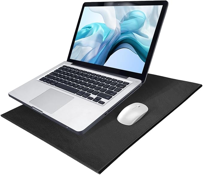 EMF Radiation Shielding Laptop Pad - 12x16 Inch Heat Blocking Mat Anti-Radiation &amp Heat Protection for Laptop Notebook Tablet Use on Lap Office Travel