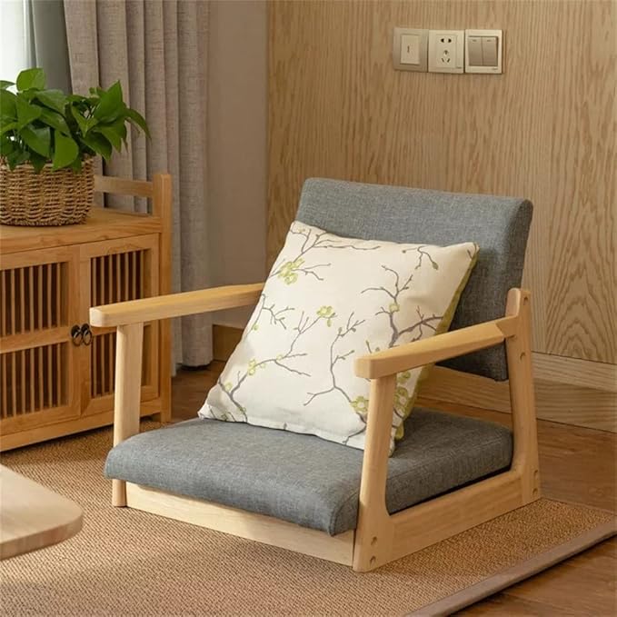 Office Chair Gaming Chair Computer Chair Cushion Leisure Chair Home Furniture Bay Window Floor Tatami Legless Chair with Upholstery Seat