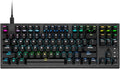 Corsair K60 RGB TKL RGB Tenkeyless Optical-Mechanical Wired Gaming Keyboard - OPX Switches - Polycarbonate Keycaps - iCUE Compatible - QWERTY NA Layout - Black