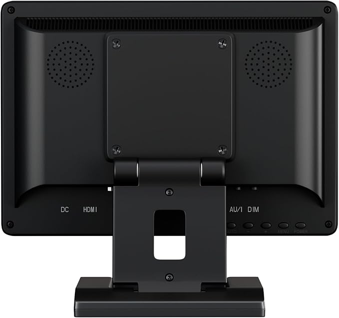 Beetronics 10 Inch Professional Monitor – Full HD 1080p IPS Display | High-Performance Durable Plastic Housing | HDMI VGA BNC RCA Inputs | Matte Screen 24/7 Operation Wide Viewing Angles | 10HD7