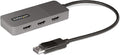 StarTech.com 3-Port MST Hub - DisplayPort to 3X HDMI Triple 4K 60Hz Monitors DP 1.4 Multi-Monitor Video Adapter 1ft (30cm) Built-in Cable USB Powered Windows Only (MST14DP123HD)