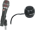 Audiosavings Bundle: Se Electronics V7 Switch Supercardioid Handheld Microphone w/Magnetic Switch Bundle with Free Rockville RPB2-BLACK Handheld Wireless Portable Bluetooth Speaker (2 Items)