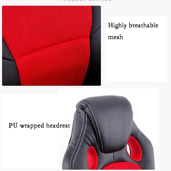 YYDS Chair Reclining Gaming Chair Executive Ergonomic Lifting Swivel Chair with Rotating Lifting Handrail Anchor Live Esports Chair Ergonomically (Color : Black Yellow Size : Aluminum Alloy feet)