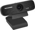 ROCWARE WebcamWebcam with Microphone Autofocus 2MP HD Web Camera RC19 Privacy CoverPlug and Play USB Computer Streaming Webcam for Laptop/Video Call/Skype/Zoom