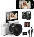 5K 75MP Digital Camera 18X Digital Zoom Upgraded Vlogging Cameras with WiFi &amp Mic Wide Angle &amp Macro Lens 3 180°Flip Screen Webcam Travel Cameras for Teens Beginner with 64GB Card HDMI