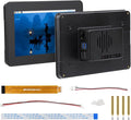 waveshare 7inch DSI Capacitive Touch Display 1280×720 Pixels IPS Panel Optical Bonding Toughened Glass Panel 10-Point Touch Anti-Fingerprint Process with Protective Case