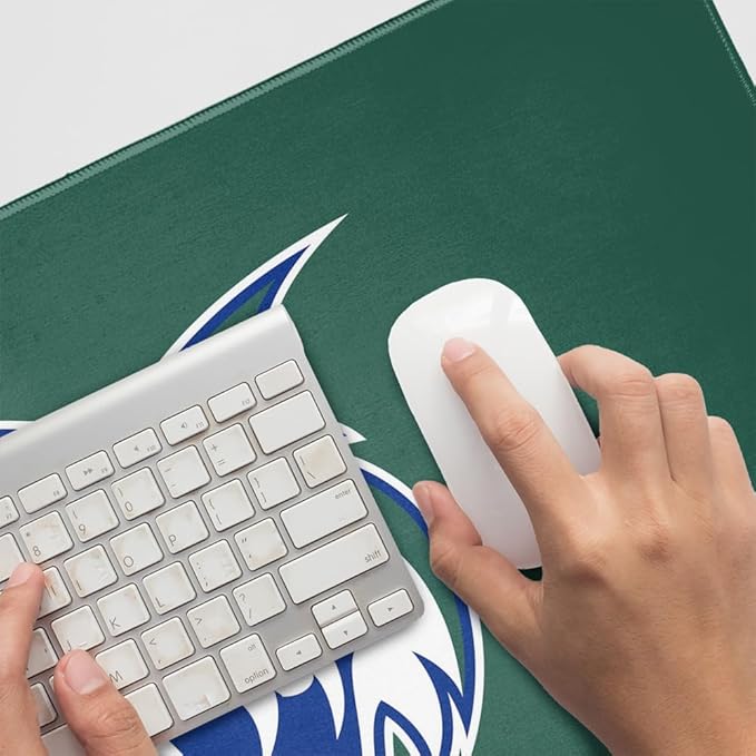 Georgia College GCSU Bobcats Primary Logo Large Gaming Mouse Pad Desk Mat with Stitched Edges Non-Slip Base for Gamer Home and Office 31.5 x 15.7