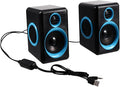 Mini USB 2.0 Computer Speakers Loudspeaker Box for Laptop and Desktop Portable Mini Speaker with Dc5v Power Suitable for Home Office Audio and Multimedia Use