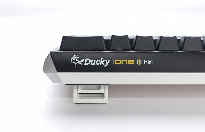 Ducky One 3 Black 60% Mechanical Keyboard: Quack Mechanics Dampening Hot-Swappable Cherry Speed Silver Switches High-Density PBT Doubleshot Keycaps RGB US Black
