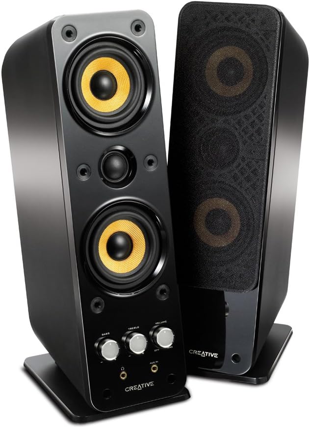 Creative GigaWorks T40 Series II 2.0 Multimedia Speaker System with BasXPort Technology Black