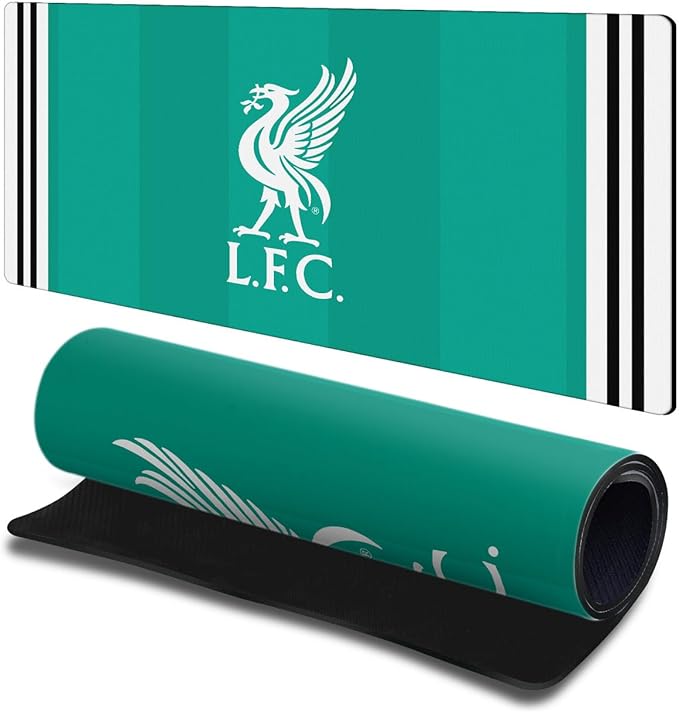 Head Case Designs Officially Licensed Liverpool Football Club Third 2025/26 Kit 23.62 x 11.81 x 0.12 inches (600 x 300 mm) - L Gaming Office Desk PC Keyboard Mouse Mat Pad