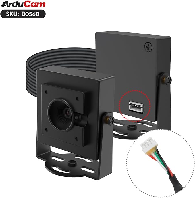 Arducam 4K USB Camera Module AutoFocus HDR Lightburn Camera for Windows Linux