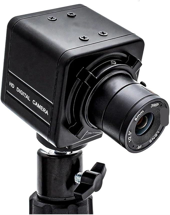 MINI IP Camera 3 4 5 8MP Fixed Full HD CS Lens Metal Box Industrial Inspection Security Webcam Video Surveillance