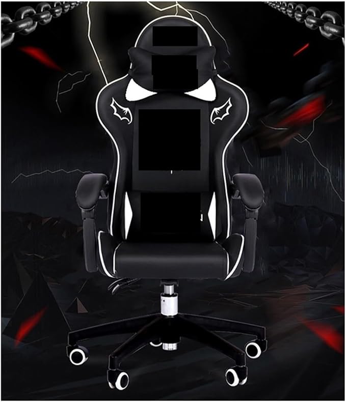 Computer Chair Gaming Chair Reclining Computer Chair Home Comfortable Chair Cafe Game Chair Chair Black Ren-874158