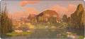 Just Chillin - Old School RuneScape Gaming Desk Mat – Large Extended Mouse &amp Keyboard Pad