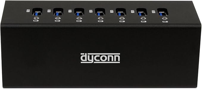 Power Hub SuperSpeed 9-Port 2-5A Charging Only Industrial Grade USB 3.0 Hub (HUBC7B)