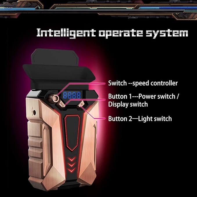 Portable Laptop CoolerStrong Faster Cooling and Powered Support Various Size 14inch to 17inch Notebook