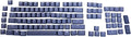 109 Keycaps of Complete Set to Replace for Logitech G915/G913/G815/G813 TKL RGB Mechanical Gaming Keyboard (Black)