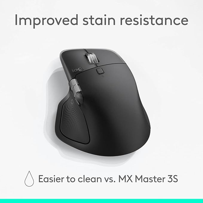 Logitech MX Master 4 Wireless Mouse Black