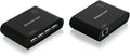 USB 2.0 4 Port USB Extender - Up To 165Ft - Cat5 Cat5e or Cat6 Ethernet - High Speed (480Mbps) - Plug-n-Play - TAA compliant - Windows - MacOS - GUCE64