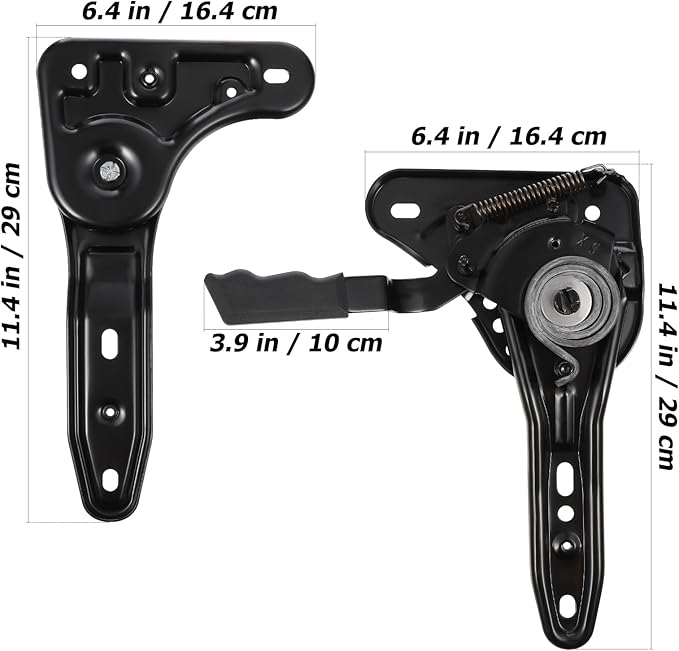 Office Chair Angle Adjuster 180 Degree Metal Multi-Angle Gaming Chair Angle Adjuster Replacement Chair Multi Angle Regulators for Game Chairs and Other Adjustable Chairs