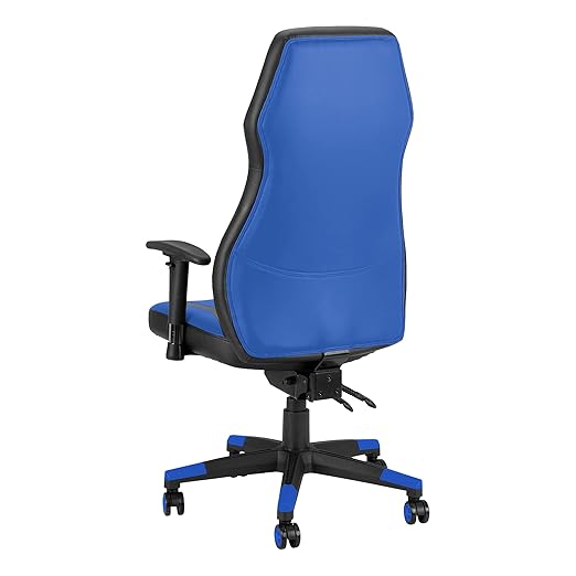 Norwood Magnitude XL -Blue Big and Tall Gaming Chair - Fully Adjustable High Back with Sturdy Wide Seat 300lb Weight Capacity Office Desk and Esports Chair Commercial Furniture (NOR-UTH3050BL-SO)