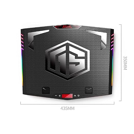 Notebook Computer Cooling Pad Silent Fan Water Power Supply Horizontal Adjustable Mounting Bracket