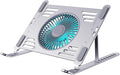 High Performances Laptop Stand Notebook Laptop Cooling Pad with Aluminum Panel and Customizable Fan Speeds Holder