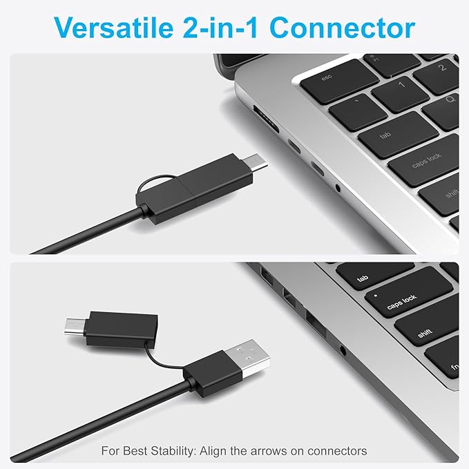 14-in-1 Powered USB Hub with 60W PD Charging 6 USB 3.0 Ports 4 Fast-Charging Ports 1 USB-C 3.0 Data Port &amp LED Switches for Laptop Phone Tablet