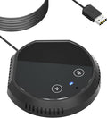 Bisofice 360° Omnidirectional USB Conference Mic Speaker Plug &amp Play BT Touch Control Works with Windows/Mac PC/Laptop