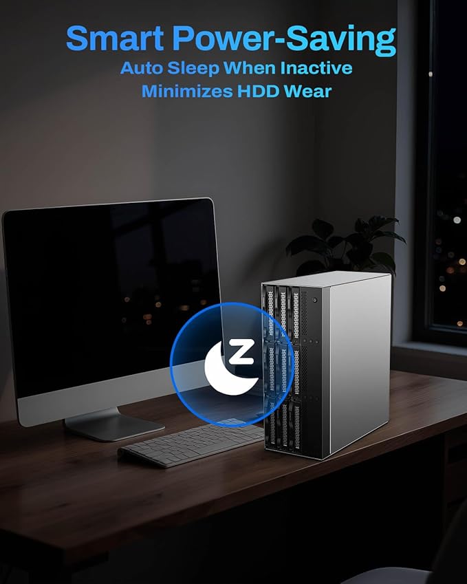 TERRAMASTER D9-320 Hard Drive Enclosure - 9Bay USB 3.2 Gen2 10Gbps Type-C External HDD Storage Independent Power Control for Each Bay Hot Swappable Plug and Play (Diskless)